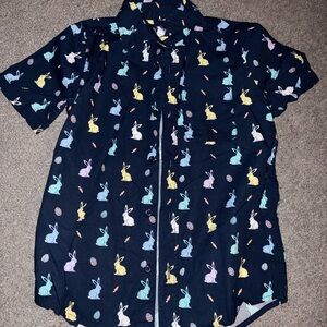 Boys button up Easter shirt